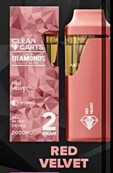 Red Velvet Clean Carts