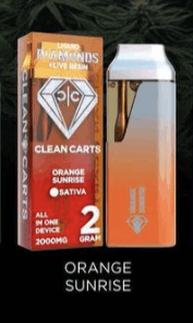 Clean Carts Orange Sunrise